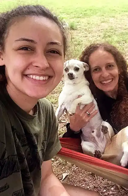 Veteran David Haaves daughter and inspiration to the childrens books -- David Haave